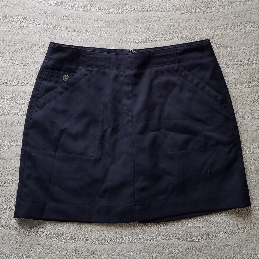 Grand Slam Black Shorts Skort with Pockets sz 4